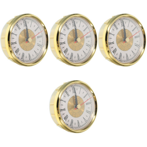 Worgeous4pcs Ένθετο Ρολόι Πρόσοψης Ρολόι Κιτ Κατασκευής Ρολόι Αριθμοί Μέρους Ρολόι