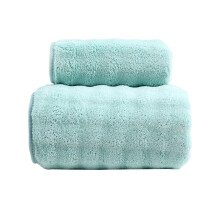 PRETXORVE Bath Towel Set (2 pcs), Cotton, Thick & Soft, Absorbent, for Bathroom/Wash Face/Gift – Compatible with Standard Towel Racks