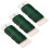 Floral Paddle Wire 22 Gauge Dark Green 3 pcs 1