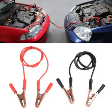 Car Power Charging Booster Cable Alligator Clamp Emergency Battery Jumper Wires Car Emergency Jumper Booster Cables