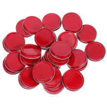 OUNONA Paquete de 30 tapas metálicas de 70 mm para frascos de boca regular - Tapas de rosca herméticas y a prueba de fugas para conservas,