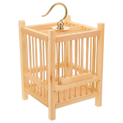 Gaiola de bambu para grilos, multicolorida, compacta e portátil, com função reutilizável. 70