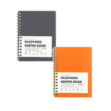 Alphabetical Password Book, Hardcover Keeper for Logins & URLs – 2PCS, Compatible with Home/Office Use