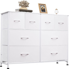 EDX8Drawers szövetből készült fiókos szekrény, ruhák tárolására, erős TV-állvány, hálószobákba, gardróbokba, előszobákba és