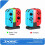 Σταθμός φόρτισης Joy-Con RGB 4 θυρών για Nintendo Switch 1