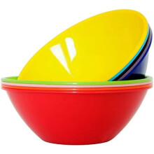 9-teiliges Set stapelbarer Kunststoff-Rührschüsseln, 26 cm (10,2 Zoll).