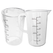Mätkopp i genomskinlig PC med isolerat handtag, 500 ml