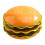 Hamburger Plate Set Cute Plates and Bowls Set for Restaurant Kitchen Holiday 7 Layer 1