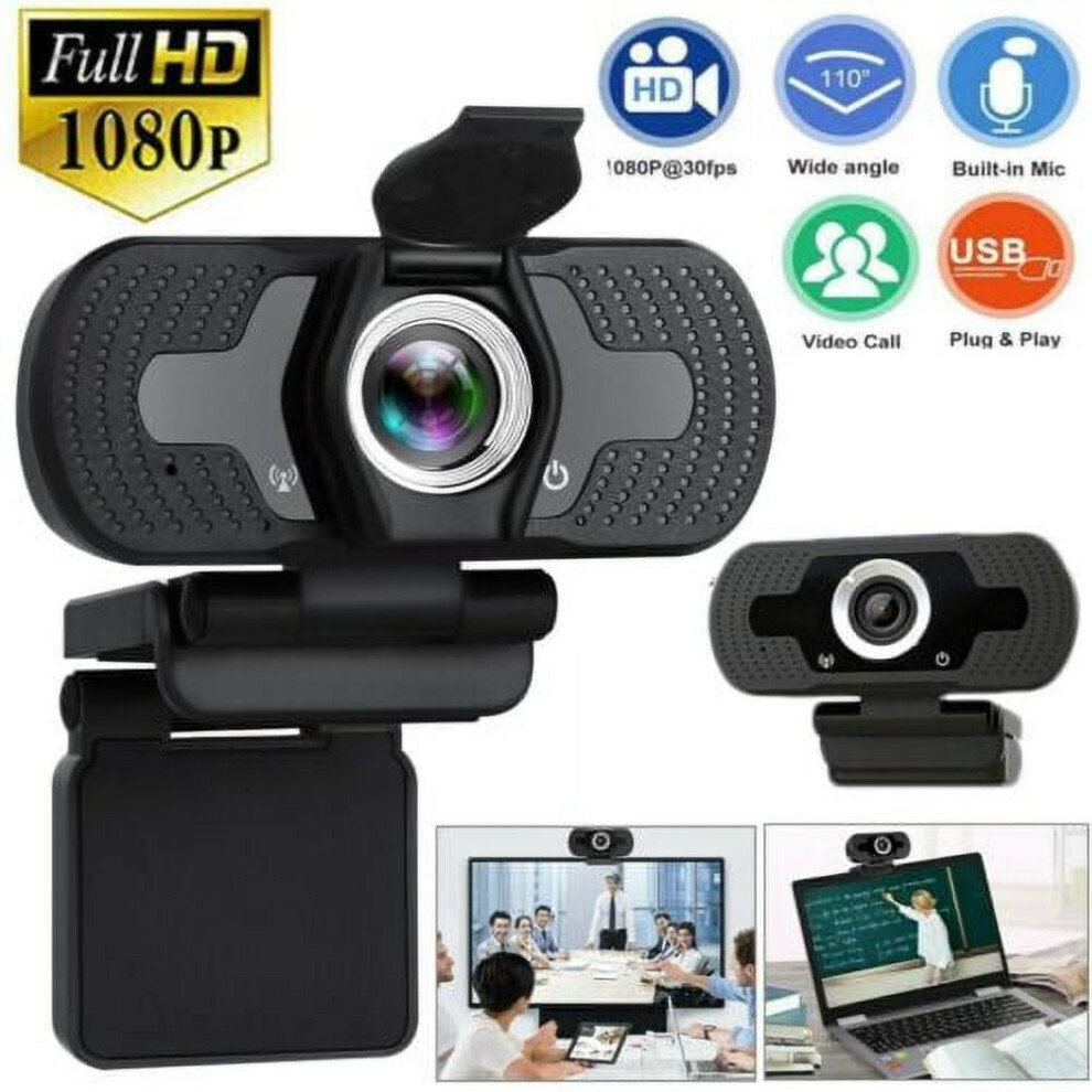 Mesase 1080P Webcam Full Hd Usb 2.0 For Pc Desktop Laptop Web Camera With Microphone 9479868194014
