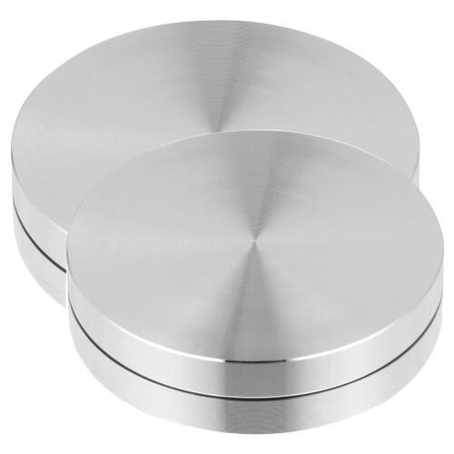 Worgeous2pcs Ρουλεμάν περιστρεφόμενης βάσης κέικ, ρουλεμάν περιστρεφόμενης πλάκας από
