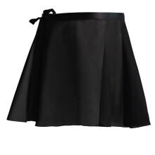 Tennisrokje voor meisjes, rokjes voor meisjes, sportrokjes met korte broek, geplooide sportrok, kleurrijke sportrok, zwart, 5-6 jaar