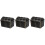 3Pièces Coffres Pirates Plastique Noir Accessoires 6