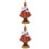 2Pièces Figurines Enfant Résine Colorées Décoration Table 5