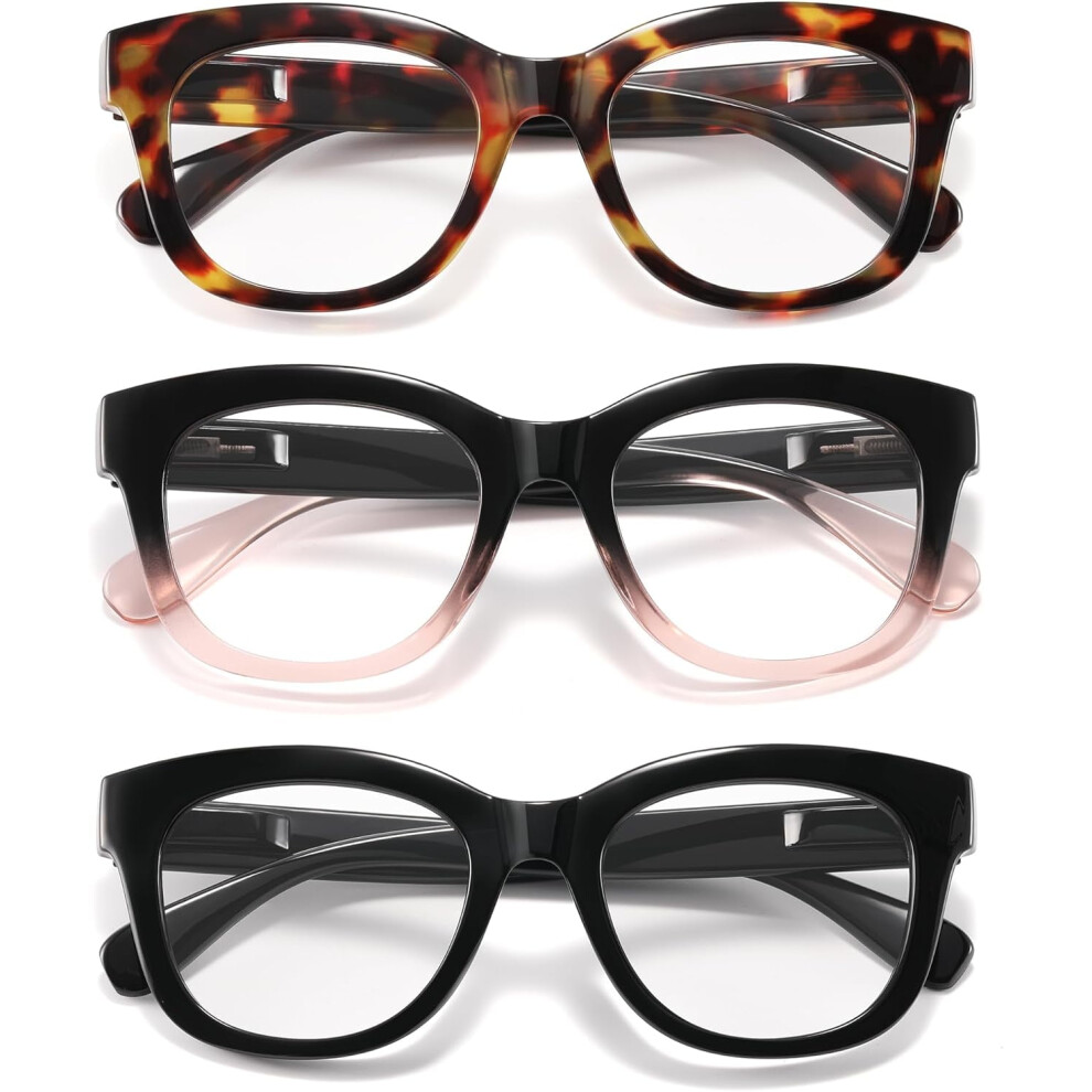 Oprah Blue Light Reading Glasses for Women with Spring Hinge