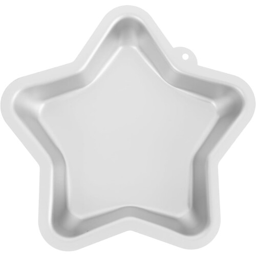 Sternförmige Aluminium-Kuchenform, 24 x 23 cm