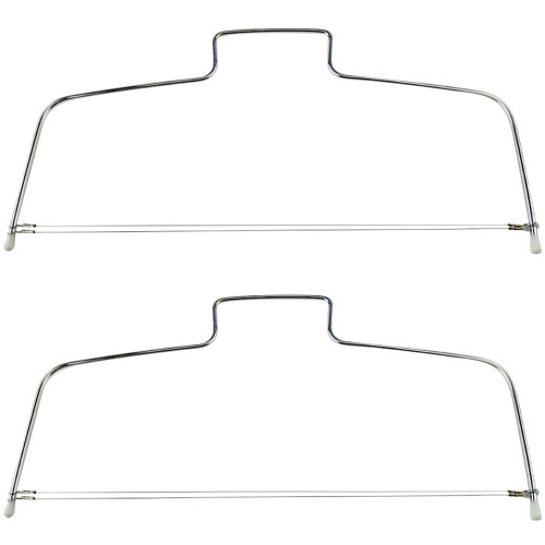OUNONA 2 PCS Wire Cake Divider Scraper Lightweight Slicer