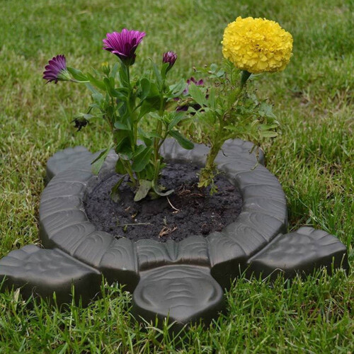 Turtle stepping stone mold for DIY garden paving