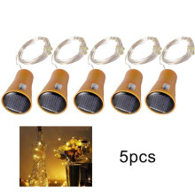 Solar Wine Bottle Lights, Waterproof Cork Shaped Lights Q4D7 P8Q7 Ligh Y8F6