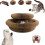 Kitty Curls Cat Scratch Pad Pink Foldable Recyclable with 1