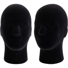 2er-Pack Schaumstoff-Mannequinkopfständer