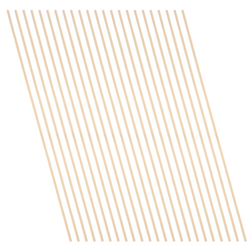 200Pièces Bâtonnets En Bambou Beige Pour DIY Décorations 1