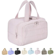 Maison Ginza Cloud Carry toilettas, roze, waterdicht.