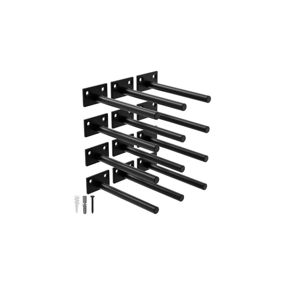 6" Floating Shelf Brackets (12-Pack) 9485826892960