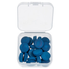 20pcs Professional Cue Tips Billiard Tips Snooker Pool Replacements Parts