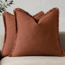 Ramie pamut rojtos párnahuzatok 45x45cm (2 db-os)