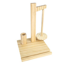 Wooden Yarn Holder Phone Stand, Crocheting Yarn Holder, Magnetic Yarn Holder, Crocket Hook Storage Yarn Organizer