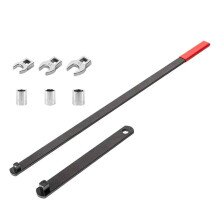 8Pcs Auto Engine Idler Pulley Adjustment Wrench Belt Lengthened Socket Wrench for Workshop Repair Tools