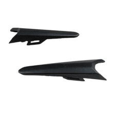 Front Bumper Fog Lamp Frame Cover Grille Trim for 3 Axela Daytime Running Light Decoration Covers