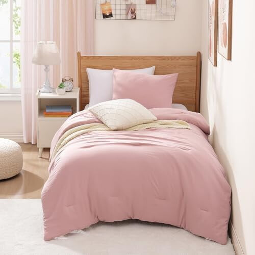 Ensemble de couette minimaliste King Size avec 2 taies d'oreiller