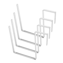 Support de couronne funéraire en métal réglable (4 pièces)