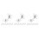 24Pièces Fixations Adhésives Perçage Durable Transparent 9
