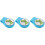 3Pièces Clip Chapeau De Golf Silicone Portable 5