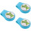 3Pièces Clip Chapeau De Golf Silicone Portable 7