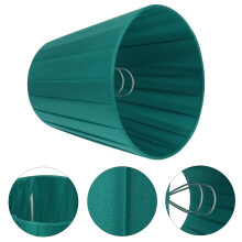 Ensemble d'abat-jour en fer et tissu pour luminaires de salon 11,8 x 4,9 x 3,5 pouces