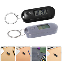 Homoyoyo Silent 2-Pack Assorted Colors Plastic Travel Digital Display