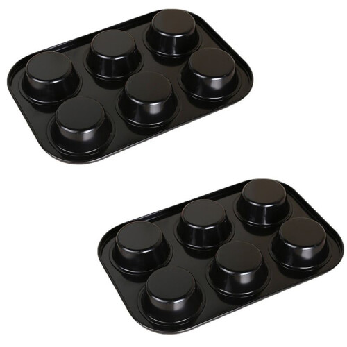 Cake Mold Muffin Pan 6-Hole Muffin Cup Baking Pan DIY Baking Pan Baking Mold