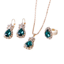 Tacar Seodra Braoin Uisce Rhinestone do Mhná 3 phíosa Glas