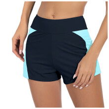 Menstruatiebadkleding voor vrouwen: lekvrije, sneldrogende zwemshorts met hoge taille, geschikt voor meisjes en tieners.