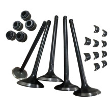 Motorcycle Exhaust Valves Inlet Intake Stem Kit for 660 YFM660 YFM660F 4X4 2002-2008 Motorcycle Engine Parts