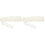2Pièces Accessoire Dentelle Beige DIY Ruban Pour Décor Couture 4