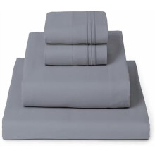 Ensemble de draps complets - 4 pièces Collection Iconique - Linge de lit de luxe hôtelier, extra doux et rafraîchissant - Infroissable, résistant