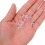 84Pcs Pom Curtain Beads Chain Stops for Secure and Invisible Drapes 3