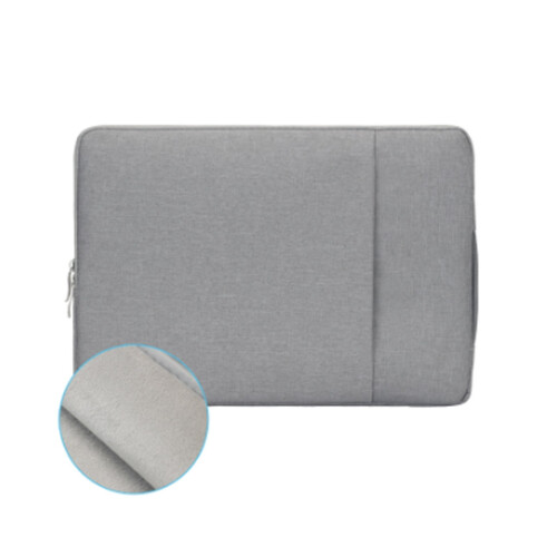 Αδιάβροχη θήκη φορητού υπολογιστή 15,6" για MacBook, Samsung Chromebook, HP, Acer, Lenovo – Γκρι