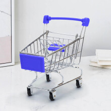 Mini chariot de supermarché pour enfants – Jeu de rôle résistant