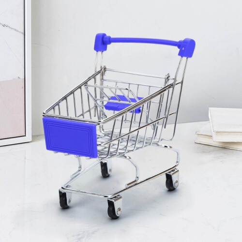 Mini-supermarkedsindkøbsvogn til børn – Holdbart rollespil