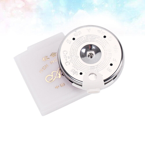 GOOHOCHY B702 13Tone Note Key Chromatic C Pitch Κουρδιστήρι Κιθάρας για Βιολί και Μπάσο με Λευκή Θήκη